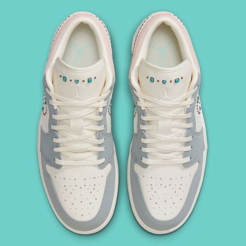 The Air Jordan 1 Low “Turqouise” Asks You To Connect The Dots(pic5)