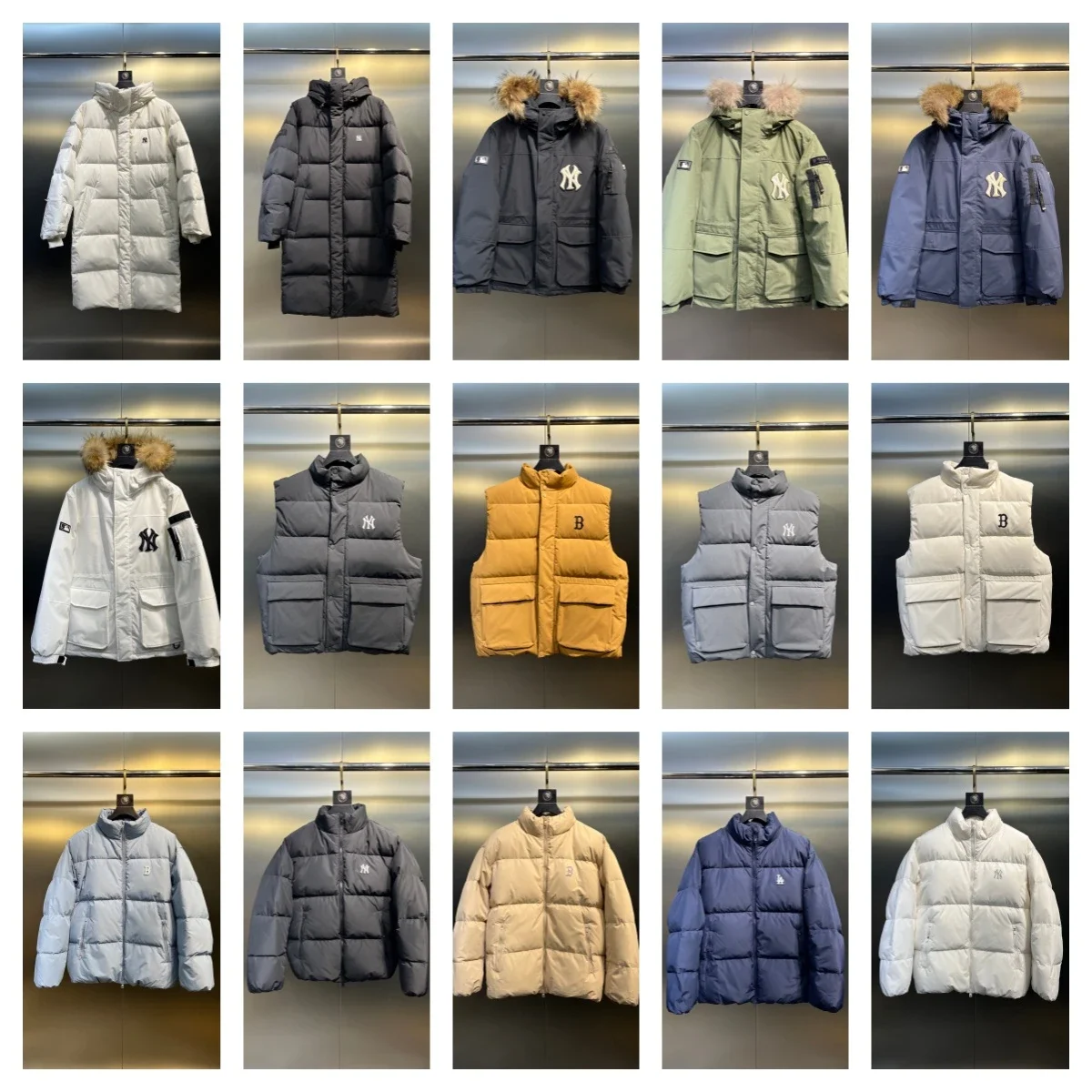 New York Yankees White Puffer 