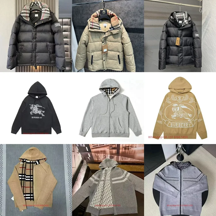 Burberry Black Puffer Jacket a