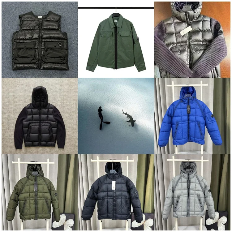 Stone Island Black Puffer Jack