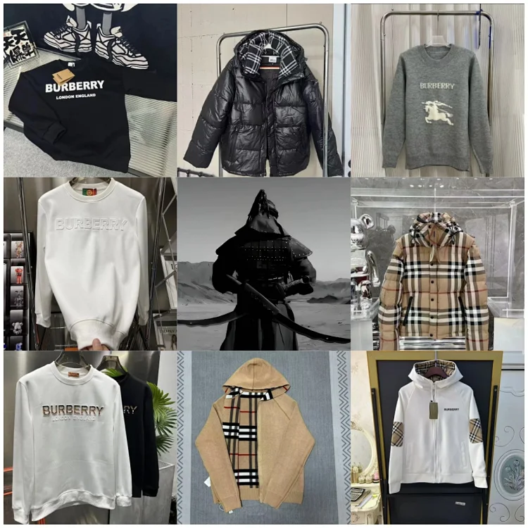 Burberry Black Puffer Jacket a